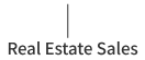 Real Estate Sales
